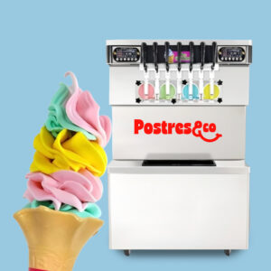 <b>Máquina de Helado Soft Postres Co ETL – 7 Sabores (4+3 Mix)
</b>